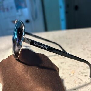 Used Coach aviator sunglasses